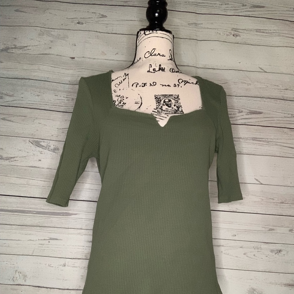 Who What Where XL blouse